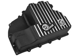 aFe Power - aFe POWER Pro Series Engine Oil Pan Black w/ Machined Fins Dodge RAM 1500 EcoDiesel 14-18 V6-3.0L (td) - 46-70282 - Image 2