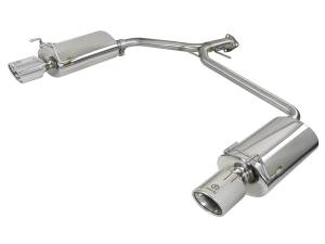 aFe Power Takeda 1-3/4 IN to 2-1/4 IN 304 Stainless Steel Axle-Back Exhaust w/ Polish Tips Honda Accord Sport Sedan 13-16 L4-2.4L - 49-36604