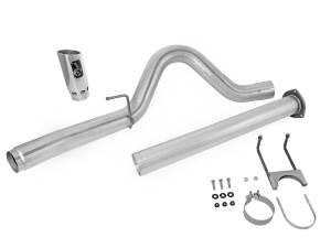 aFe Power - aFe Power Large Bore-HD 4 IN 409 Stainless Steel DPF-Back Exhaust System Ford Diesel Trucks 11-14 V8-6.7L (td) - 49-13028 - Image 5