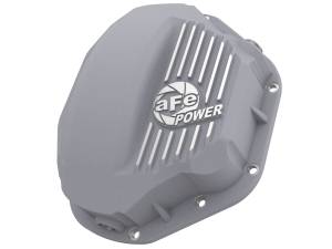 aFe Power - aFe Power Street Series Rear Differential Cover Raw w/ Machined Fins  Dodge Diesel Trucks 94-02 / Ford Diesel Trucks 99-07 - 46-70030 - Image 1