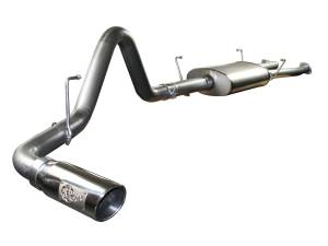 aFe Power MACH Force-Xp 2-1/2 IN to 3 IN 409 Stainless Steel Cat-Back Exhaust w/Polish Tip Toyota Tundra 07-09 V8-4.7L - 49-46009-P