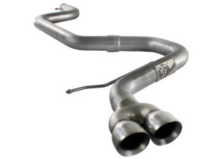 aFe Power - aFe Power Large Bore-HD 2-1/2in 409 Stainless Steel Cat-Back Exhaust System Volkswagen Golf TDI 11-14 L4-2.0L - 49-46402 - Image 1