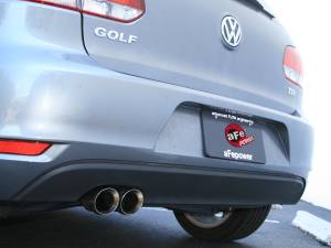 aFe Power - aFe Power Large Bore-HD 2-1/2in 409 Stainless Steel Cat-Back Exhaust System Volkswagen Golf TDI 11-14 L4-2.0L - 49-46402 - Image 2