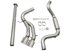 aFe Power - aFe Power Takeda 3 IN 304 Stainless Steel Cat-Back Exhaust System w/Polished Tip Ford Focus ST 13-18 L4-2.0L (t) - 49-33083-P - Image 7