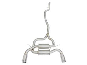 aFe Power - aFe Power MACH Force-Xp 2-1/2 IN 304 Stainless Steel Cat-Back Exhaust w/Polished Tip BMW 335i (F30) 12-15/435i (F32/F33) 14-16 L6-3.0L (t) N55 - 49-36326-P - Image 2