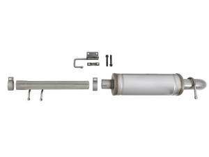 aFe Power - aFe Power ROCK BASHER 2-1/2 IN to 3 IN 409 Stainless Steel Cat-Back Exhaust System Jeep Wrangler (JK) 07-18 V6-3.6L/3.8L - 49-48069 - Image 4