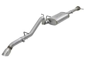 aFe Power MACH Force-Xp 3 IN 409 Stainless Cat-Back Hi-Tuck Exhaust System w/ Polished Tip GM Colorado/Canyon 15-22 L4-2.5L/V6-3.6L - 49-44099-P