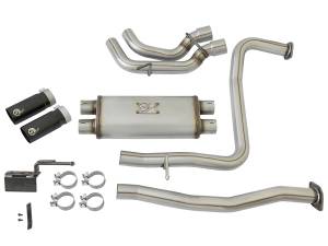 aFe Power - aFe Power Rebel Series 2-1/2" Cat-Back Exhaust System w/ Black Tip Nissan Titan 17-23 V8-5.6L - 49-46126-B - Image 6