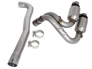 aFe Power - aFe POWER Direct Fit 409 Stainless Steel Front Catalytic Converter Jeep Wrangler (TJ) 04-06 L6-4.0L - 47-48003 - Image 7