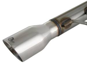 aFe Power - aFe Power Large Bore-HD 2-1/2in 409 Stainless Steel Cat-Back Exhaust System Volkswagen Passat 12-14 L4-2.0L (tdi) - 49-46404 - Image 5