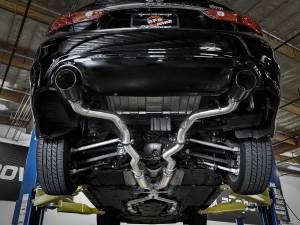 aFe Power - aFe Power Takeda 2-1/2 IN 304 Stainless Steel Cat-Back Exhaust System w/ Black Tips Infiniti Q50 16-23 V6-3.0L (tt) - 49-36132NM-B - Image 8