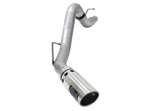 aFe Power - aFe Power ATLAS 3-1/2 IN Aluminized Steel DPF-Back Exhaust System w/Polished Tip GM Colorado/Canyon 16-22 L4-2.8L (td) LWN - 49-04064-P - Image 1