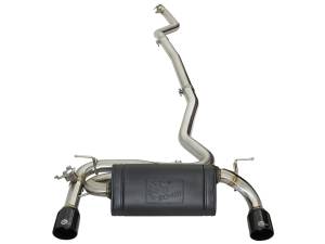 aFe Power - aFe Power MACH Force-Xp Stainless Steel Cat-Back Exhaust System w/Black Tips BMW 340i (F30) /440i (F32/33) 16-20 L6-3.0L (t) B58 - 49-36334-B - Image 2