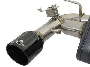aFe Power - aFe Power MACH Force-Xp Axle-Back Stainless Steel Exhaust System w/Black Tip BMW 335i (F30) 12-15 / 435i (F32/F33) 14-16 L6-3.0L (t) N55 - 49-36336-B - Image 3