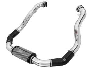 aFe Power Takeda Stage-2 Cold Air Intake System w/ Pro DRY S Filter Polished Nissan 370Z 09-20 V6-3.7L - TA-3017P