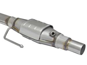 aFe Power - aFe POWER Direct Fit 409 Stainless Steel Catalytic Converter Jeep Wrangler (TJ) 97-99 L6-4.0L - 47-48005 - Image 3