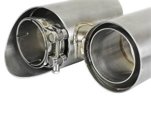 aFe Power - aFe Power MACH Force-Xp 304 Stainless Steel OE Replacement Exhaust Tips Polished Porsche 911 Carrera S (991) 12-16 H6-3.8L - 49C36416-P - Image 4