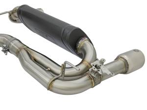 aFe Power - aFe Power MACH Force-Xp Axle-Back Stainless Steel Exhaust System w/Polished Tips BMW 335i (F30) 12-15 / 435i (F32/F33) 14-16 L6-3.0L (t) N55 - 49-36336-P - Image 4