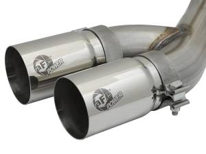 aFe Power - aFe Power Rebel Series 3-1/2 IN Stainless Steel Cat-Back Exhaust System w/Polish Tip RAM 2500/3500 14-18 V8-6.4L HEMI - 49-42057-P - Image 5