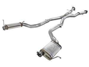 aFe Power - aFe Power MACH Force-Xp 3 IN 304 Stainless Steel Cat-Back Exhaust System Jeep Grand Cherokee (WK2) 12-21 V8-6.4L/V8-6.2L (sc) HEMI - 49-38058 - Image 1