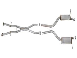 aFe Power - aFe Power MACH Force-Xp 3 IN 304 Stainless Steel Cat-Back Exhaust System Jeep Grand Cherokee (WK2) 12-21 V8-6.4L/V8-6.2L (sc) HEMI - 49-38058 - Image 4
