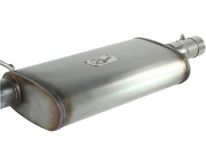aFe Power - aFe Power MACH Force-Xp 2-1/2 IN 409 Stainless Steel Cat-Back Exhaust System Jeep Wrangler (TJ) 97-06 L6-4.0L - 49-46223 - Image 2
