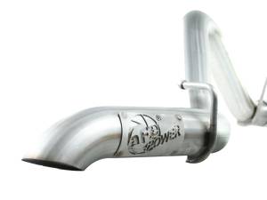 aFe Power - aFe Power MACH Force-Xp 2-1/2 IN 409 Stainless Steel Cat-Back Exhaust System Jeep Wrangler (TJ) 97-06 L6-4.0L - 49-46223 - Image 5