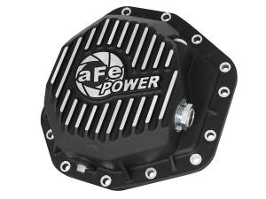 aFe Power Pro Series Rear Differential Cover Black w/ Machined Fins Ford Diesel Trucks 17-23 V8-6.7L (td) (Dana M275-14) - 46-70352
