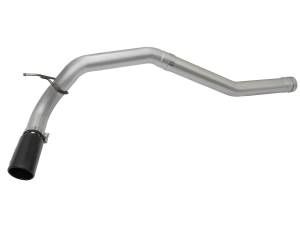 aFe Power - aFe Power Large Bore-HD 4 IN DPF-Back Stainless Steel Exhaust System w/Black Tip Nissan Titan XD 16-19 V8-5.0L (td) - 49-46113-B - Image 2