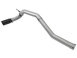 aFe Power - aFe Power Large Bore-HD 4 IN DPF-Back Stainless Steel Exhaust System w/Black Tip Nissan Titan XD 16-19 V8-5.0L (td) - 49-46113-B - Image 3