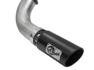 aFe Power - aFe Power Large Bore-HD 4 IN DPF-Back Stainless Steel Exhaust System w/Black Tip Nissan Titan XD 16-19 V8-5.0L (td) - 49-46113-B - Image 4