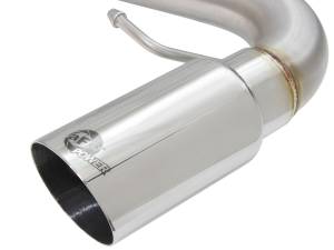 aFe Power - aFe Power MACH Force-Xp 2-1/2in Stainless Steel Downpipe-Back Exhaust Sys w/Polished Tip BMW 335i (E90/92/93) 07-13 L6-3.0L (t) N54/N55 - 49-36327-P - Image 5