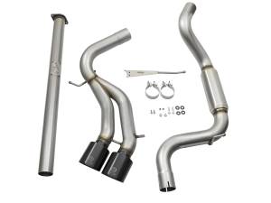 aFe Power - aFe Power Takeda 3 IN 304 Stainless Steel Cat-Back Exhaust System w/Black Tip Ford Focus ST 13-18 L4-2.0L (t) - 49-33083-B - Image 7