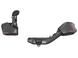 aFe Power - aFe Power Black Series Carbon Fiber Cold Air Intake System w/ Pro 5R Filter BMW M2 Competition (F87) 19-21/M3/M4 (F80/82/83) 15-20 L6-3.0L (tt) S55 - 54-76305-CF - Image 2