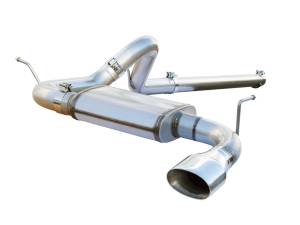 aFe Power MACH Force-Xp 3 IN 409 Stainless Steel Cat-Back Exhaust System Jeep Wrangler (JK) 07-11 V6-3.8L - 49-46201