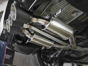 aFe Power - aFe Power Takeda 3 IN 304 Stainless Steel Cat-Back Exhaust System w/ Carbon Fiber Tips Honda Civic Type R 17-21 L4-2.0L (t) - 49-36616-C - Image 7