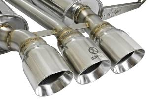 aFe Power - aFe Power Takeda 3 IN 304 Stainless Steel Cat-Back Exhaust System w/ Polished Tips Honda Civic Type R 17-21 L4-2.0L (t) - 49-36623-P - Image 2