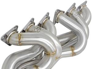 aFe Power - aFe Power Twisted Steel Long Tube Header 304 Stainless Steel w/ Cat BMW M3 (E46) 01-06 L6-3.2L S54 - 48-36314-HC - Image 2