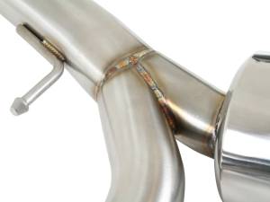 aFe Power - aFe Power Takeda 3 IN to 2-1/2 IN 304 Stainless Steel Cat-Back Exhaust w/ Polished Tips Mitsubishi Lancer EVO X 08-15 L4-2.0L (t) - 49-36701 - Image 4