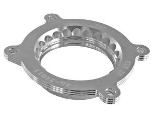 Air & Fuel Delivery - Throttle Bodies & Components - aFe Power - aFe Power Silver Bullet Throttle Body Spacer Kit Chevrolet Corvette (C7) 14-19/Camaro SS 16-23 V8-6.2L - 46-34011