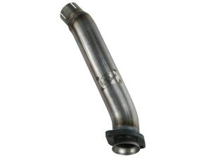 Exhaust - Pipes - aFe Power - aFe Power Twisted Steel 2-1/2 IN 409 Stainless Steel Loop-Delete Downpipe Jeep Wrangler (JK) 12-18 V6-3.6L - 48-46209