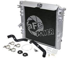 aFe Power BladeRunner GT Series Bar and Plate Radiator w/ Hoses Jeep Wrangler (JK) 07-11 V6-3.8L - 46-50002-B