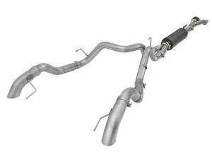 aFe Power MACH Force-Xp 3 IN 304 Stainless Cat-Back Hi-Tuck Exhaust System Ford F-150 Raptor 17-20/F-150 Limited 19-20 V6-3.5L (tt) - 49-33095