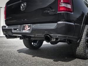 aFe Power - aFe Power MACH Force-Xp 3 IN Stainless Steel Cat-Back Exhaust System w/ Dual Black Tips RAM 1500 (DT) 19-23 V8-5.7L HEMI - 49-42059-B - Image 5