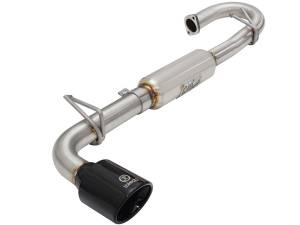 aFe Power - aFe Power Takeda   2-1/4 to 2-1/2 IN 304 SS Axle-Back Exhaust System w/Black Tip Scion tC 11-16 L4-2.5L - 49-36025-B - Image 1