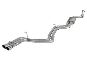 aFe Power MACH Force-Xp 2-3/4 IN to 2-1/4 IN Stainless Steel Cat-Back Exhaust System Audi A4 (B8) 09-16 L4-2.0L (t) - 49-46403