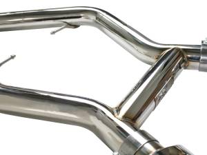 aFe Power - aFe Power MACH Force-Xp 2-3/4 IN 304 Stainless Steel Cat-Back Exhaust System BMW 335i (E90/92/93) 07-10 L6-3.0L (t) N54 - 49-36301 - Image 3