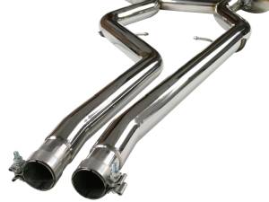 aFe Power - aFe Power MACH Force-Xp 2-3/4 IN 304 Stainless Steel Cat-Back Exhaust System BMW 335i (E90/92/93) 07-10 L6-3.0L (t) N54 - 49-36301 - Image 4