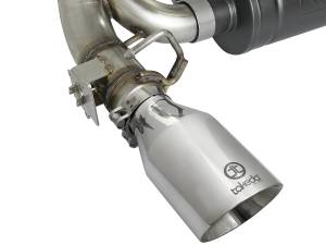 aFe Power - aFe Power Takeda 3 IN 304 Stainless Steel Axle-Back Exhaust System w/ Polished Tip Ford Focus RS 16-18 L4-2.3L (t) - 49-33104-P - Image 2