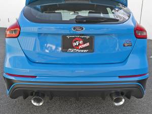 aFe Power - aFe Power Takeda 3 IN 304 Stainless Steel Axle-Back Exhaust System w/ Polished Tip Ford Focus RS 16-18 L4-2.3L (t) - 49-33104-P - Image 7